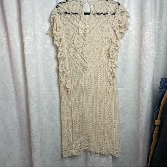 SUNDANCE Crochet Swim Cover/Dress - Picture 2 of 5